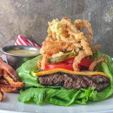 Burgers - How to wrap a burger in lettuce recipes