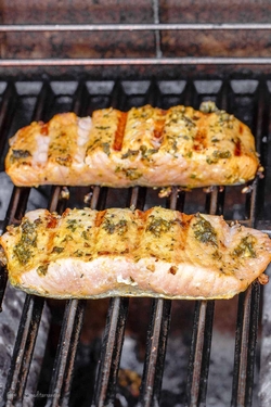 Dinner - Grill salmon skin up or skin down recipes