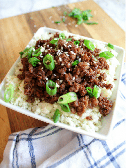 Korean Ground Beef recipes - Main course